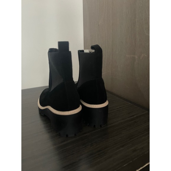 SOLD - DOLCE VITA HAWK H20 BOOT ONYX SUEDE BLACK - Picture 6 of 6